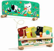 Load image into Gallery viewer, Djeco Standing Card Holder Games
