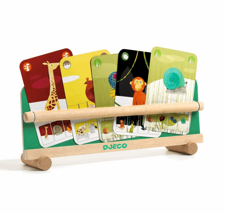 Djeco Standing Card Holder Games