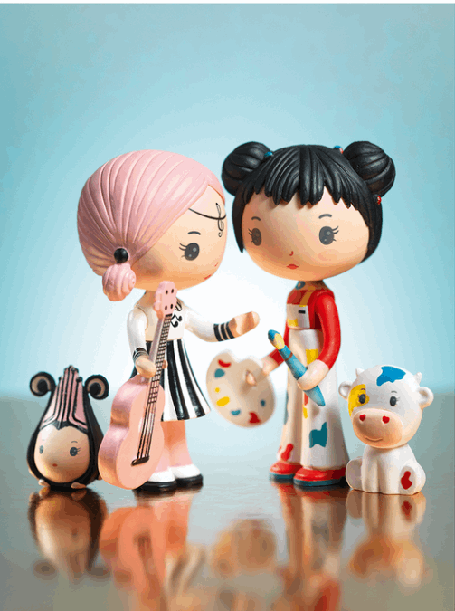 Tinyly Sidonie & Zick Figurine figurine