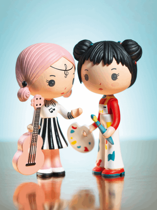 Tinyly Sidonie & Zick Figurine figurine