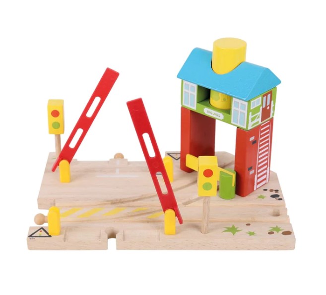 BigJigs Toys Rail Signal Box