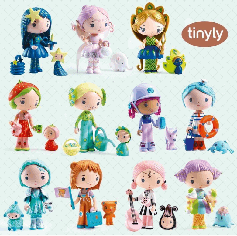 Tinyly Sidonie & Zick Figurine figurine