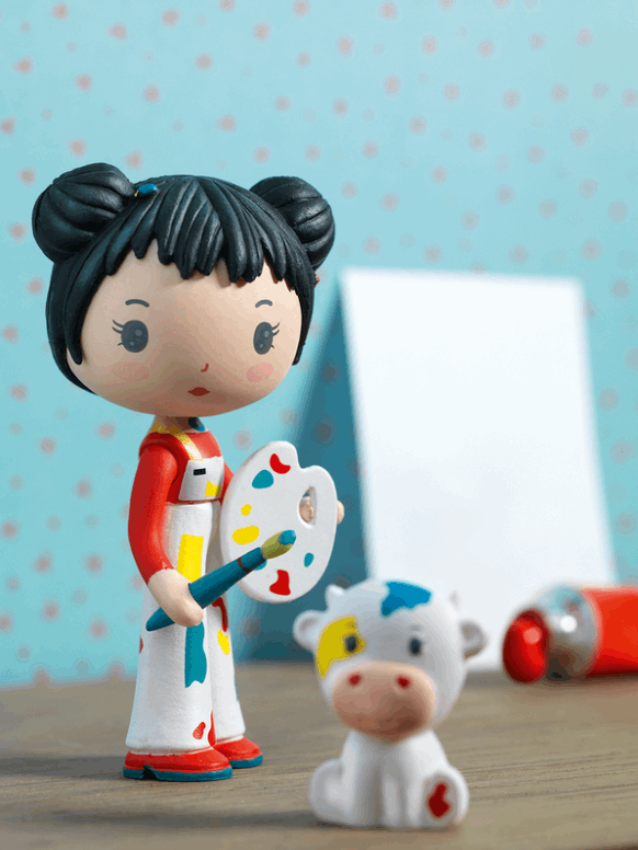 Tinyly Barbouille & Gribs Figurine figure