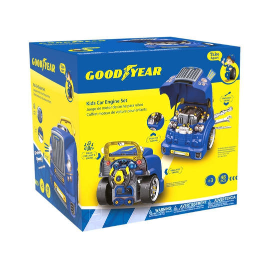 Goodyear Kids Car Engine Mechanic Set