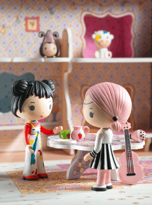Tinyly Barbouille & Gribs Figurine figure