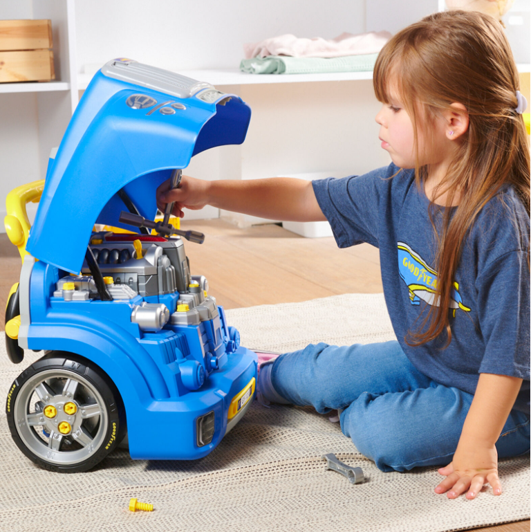Goodyear Kids Car Engine Mechanic Set