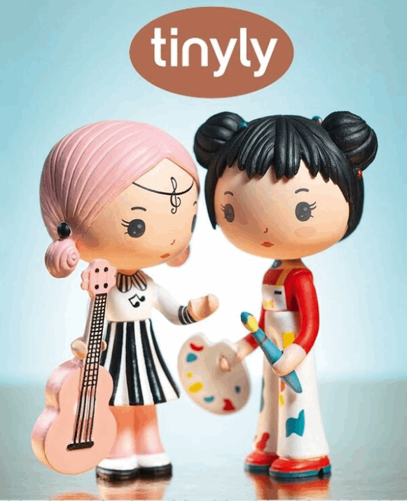 Tinyly Barbouille & Gribs Figurine figure