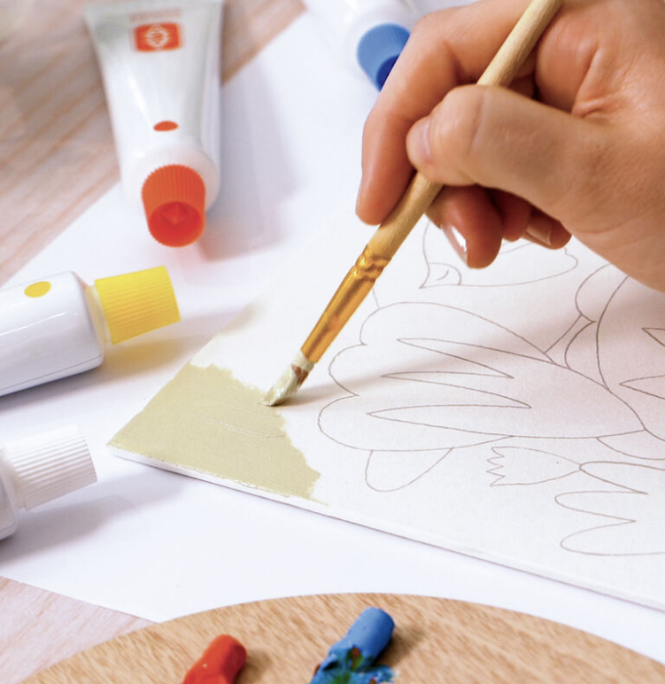 Djeco Atelier 23 Abstract Canvas Painting Kit