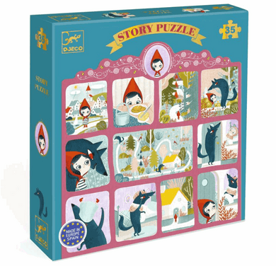 Djeco Little Red Riding Hood Story Puzzle 35pc puzzle