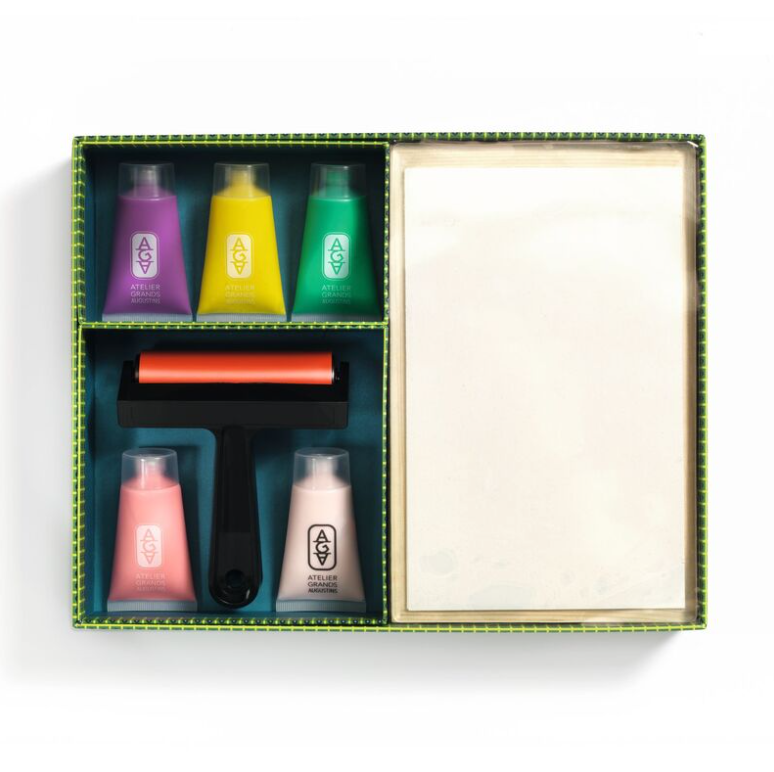 Djeco Atelier 46 Citrus Gel Printing Kit