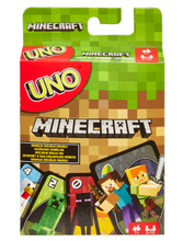 Load image into Gallery viewer, Uno Minecraft Card Game
