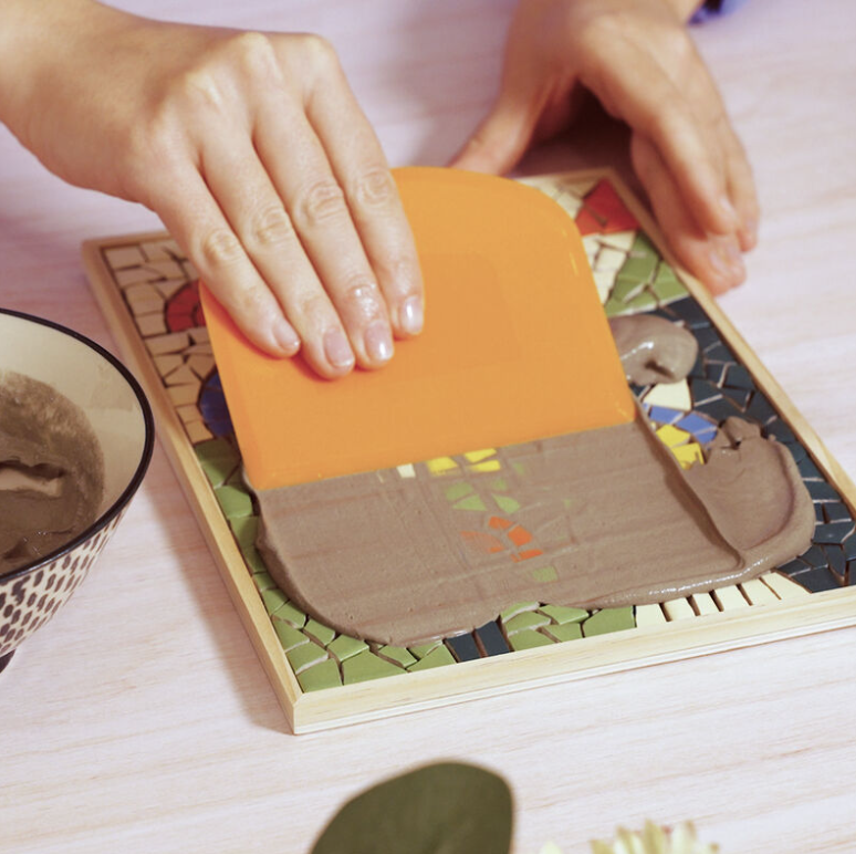 Djeco Atelier 73 Abstract Bird Mosaic Art Kit