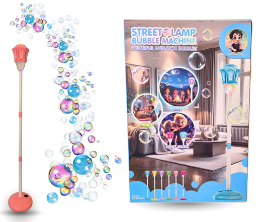 Street Lamp Bubble Machine