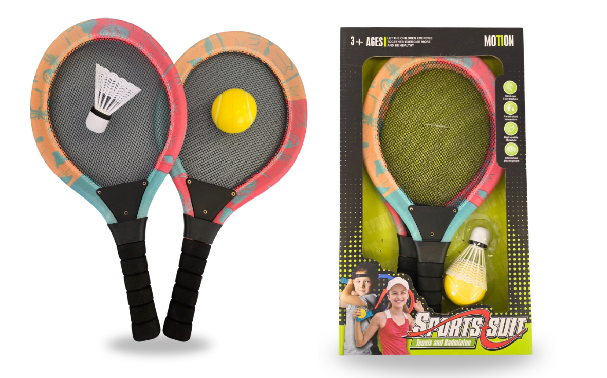 Soft Badminton and Tennis Set