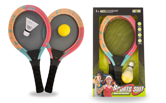 Soft Badminton and Tennis Set