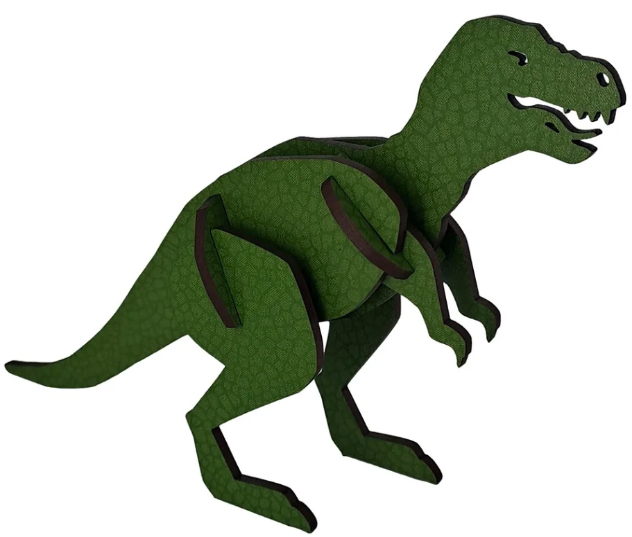Little & Wood Tyrannosaurus Rex Wooden Model
