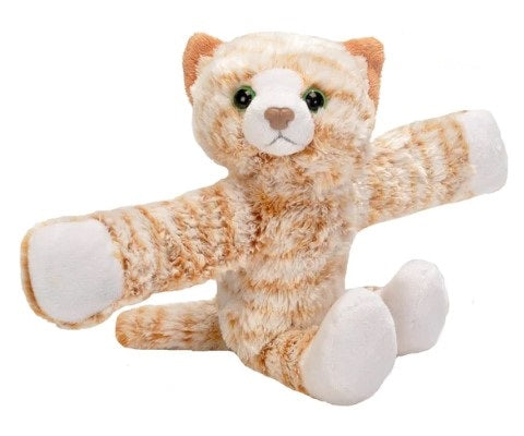 Wild Republic Huggers Orange Tabby Cat Plush Toys