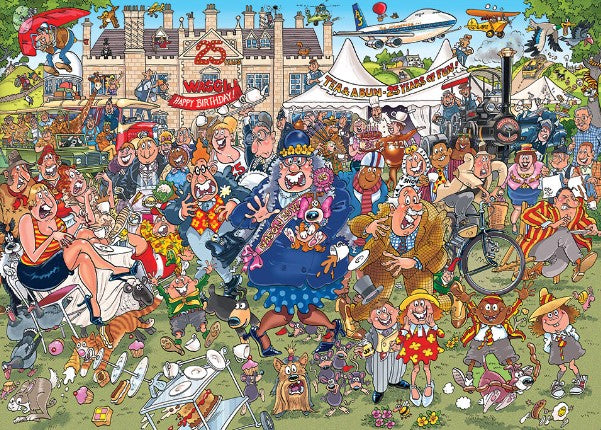Wasgij Original Puzzle #40 Garden Party 1000pc