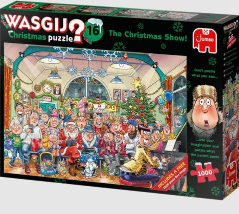 Wasgij Christmas Puzzle #16 The Christmas Show 1000pc