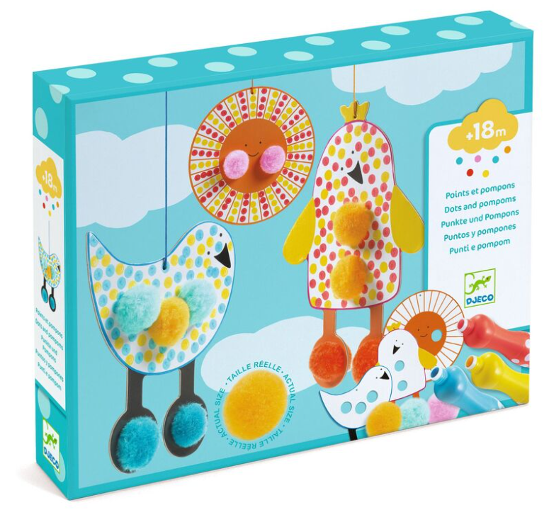 Djeco Dots and Pompoms In The Sky
