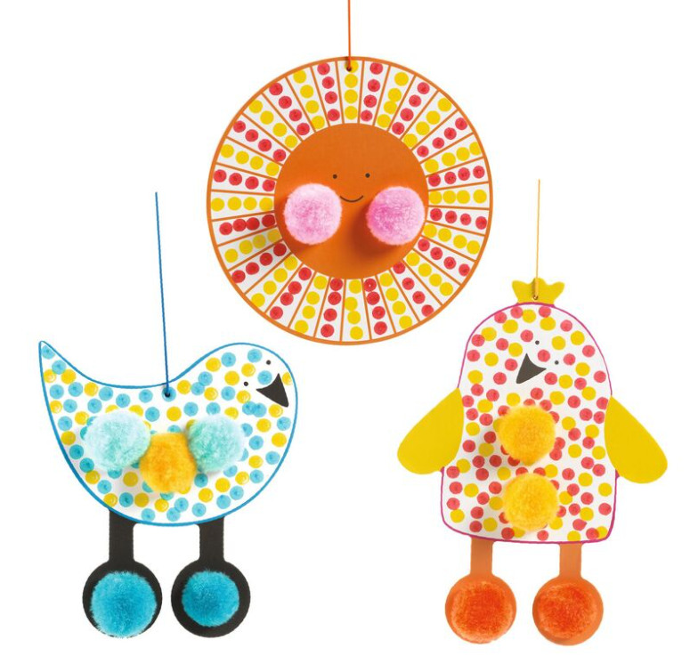 Djeco Dots and Pompoms In The Sky