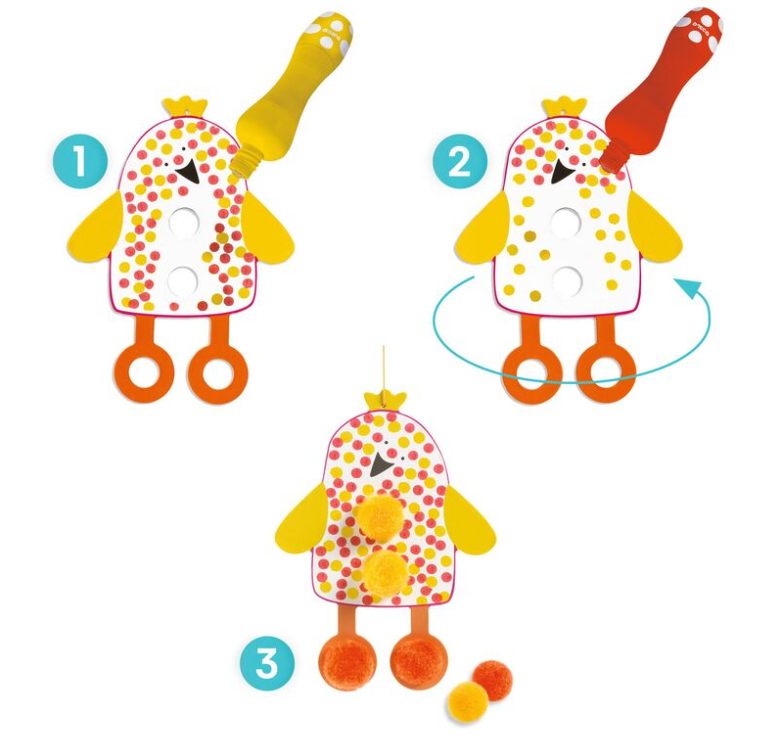 Djeco Dots and Pompoms In The Sky