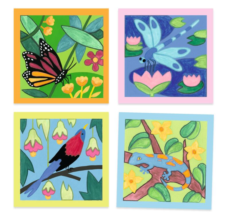 Djeco Indonesia Guided Painting Art Kit