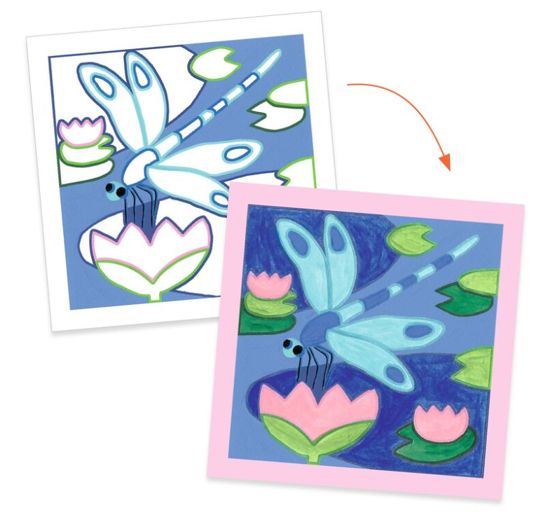 Djeco Indonesia Guided Painting Art Kit