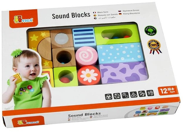 Sound Blocks 12 Pce Set Toddler