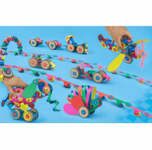 Load image into Gallery viewer, Clixo Wheel Creator Pack Construction Toy
