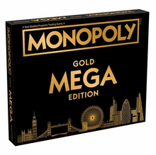 Load image into Gallery viewer, Monopoly Mega Gold Edition Board Game
