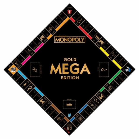 Monopoly Mega Gold Edition Board Game