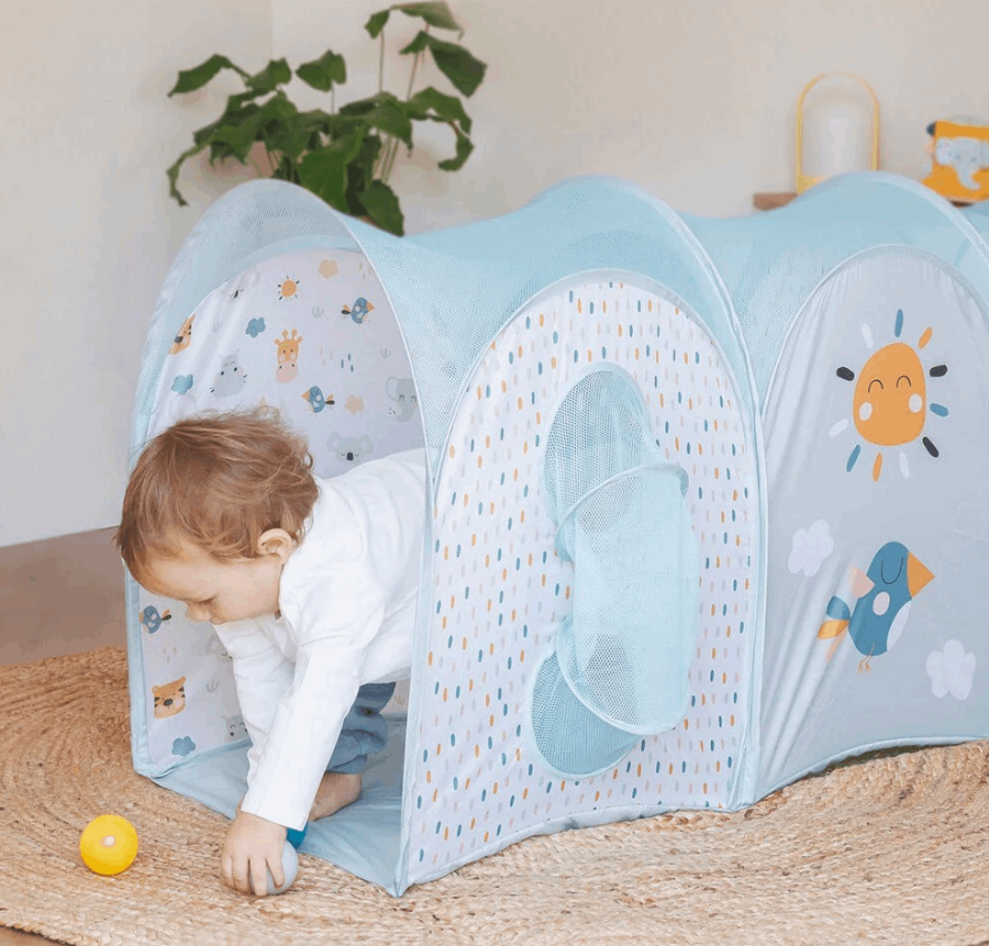 EurekaKids CUCU Tunnel Baby Activity Toys