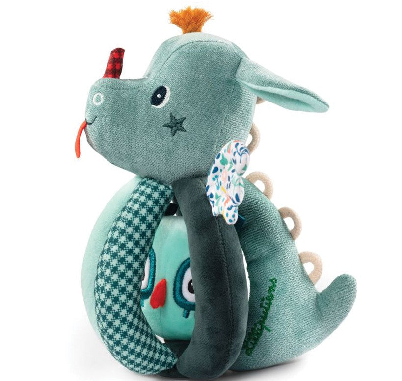Lilliputiens Joe Rattle with Handles Baby Toy