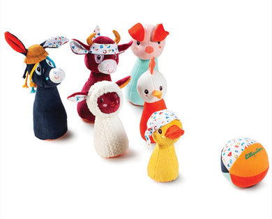Lilliputiens Bowling Pins Farm Baby & Toddler