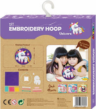 Load image into Gallery viewer, Avenir Embroidery Hoop Unicorn
