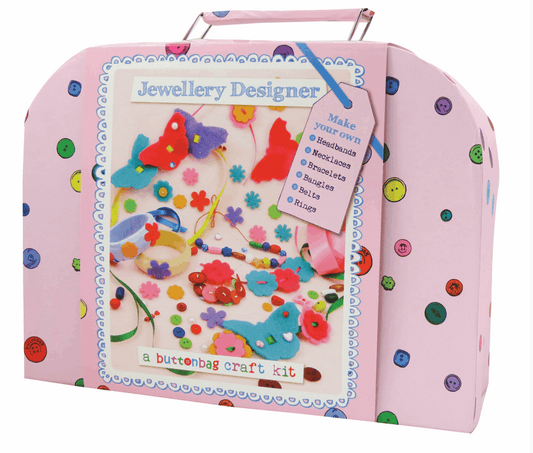 Buttonbag Jewellery Suitcase Art & Craft