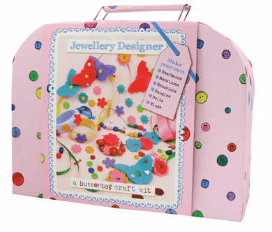 Buttonbag Jewellery Suitcase Art & Craft