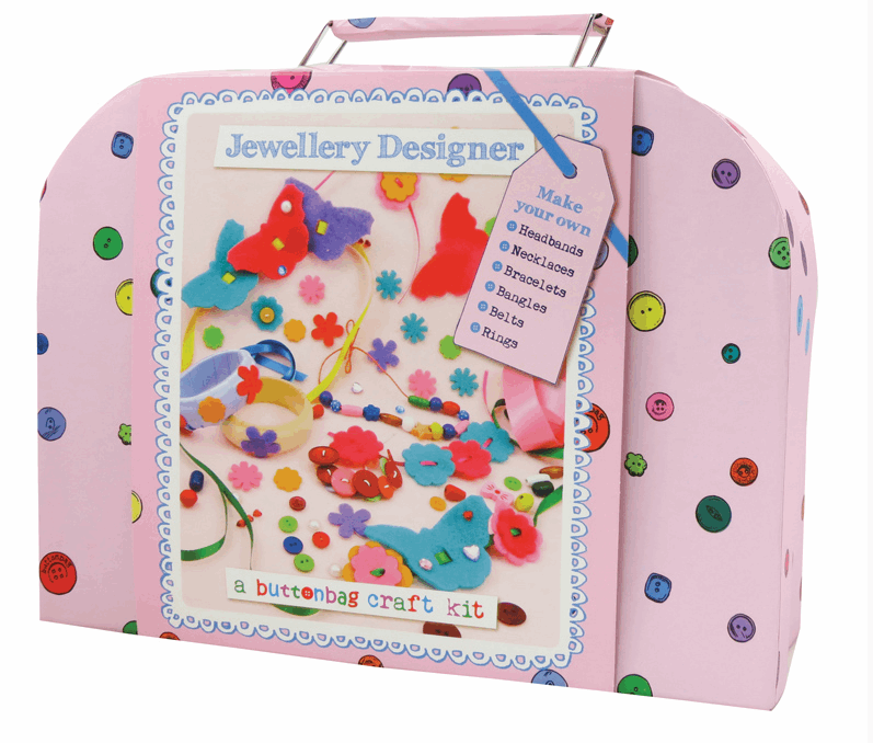 Buttonbag Jewellery Suitcase Art & Craft