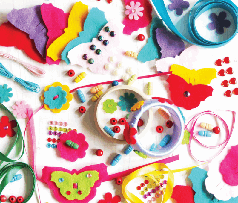 Buttonbag Jewellery Suitcase Art & Craft