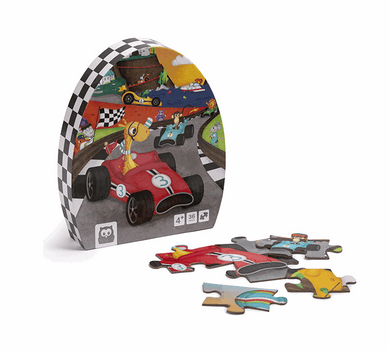 EurekaKids Racing Puzzle 36pc jigsaw puzzle