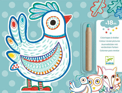 Djeco Forest Friends Colour Reveal Set Art & Craft