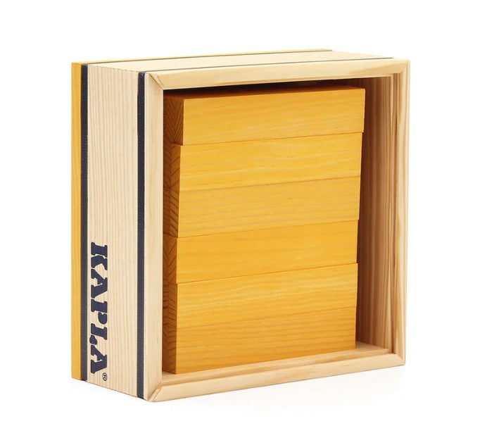 Kapla 40 Squares YELLOW Planks