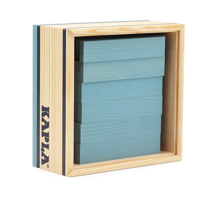 Kapla 40 Squares LIGHT BLUE Planks Construction