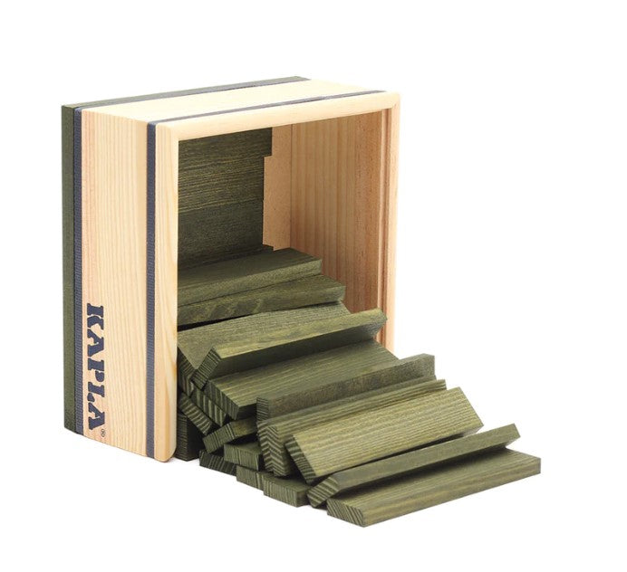 Kapla 40 Squares GREEN Planks Construction