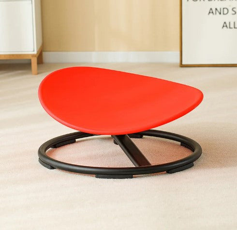Carousel Spinning Chair Red Learning Aid