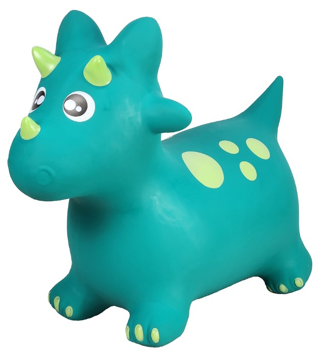 Kaper Kidz Bouncy Rider Spike the Triceratops Ride On