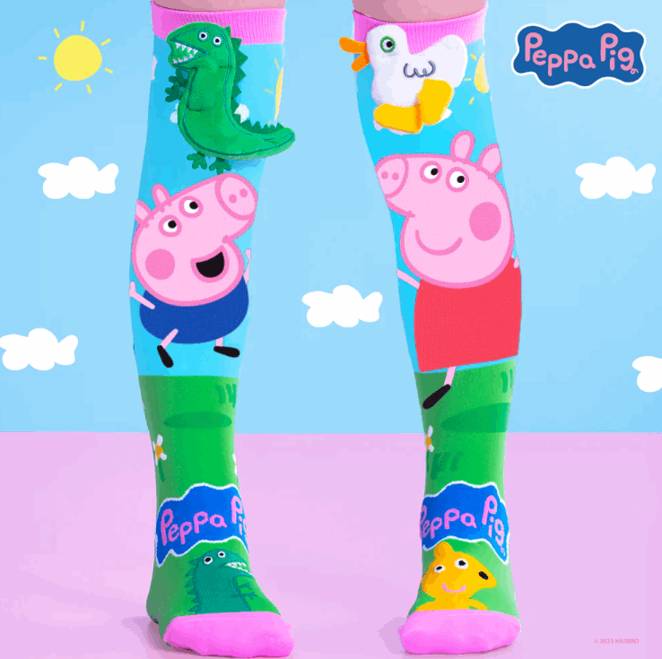 MADMIA Socks - Peppa Pig & George Socks