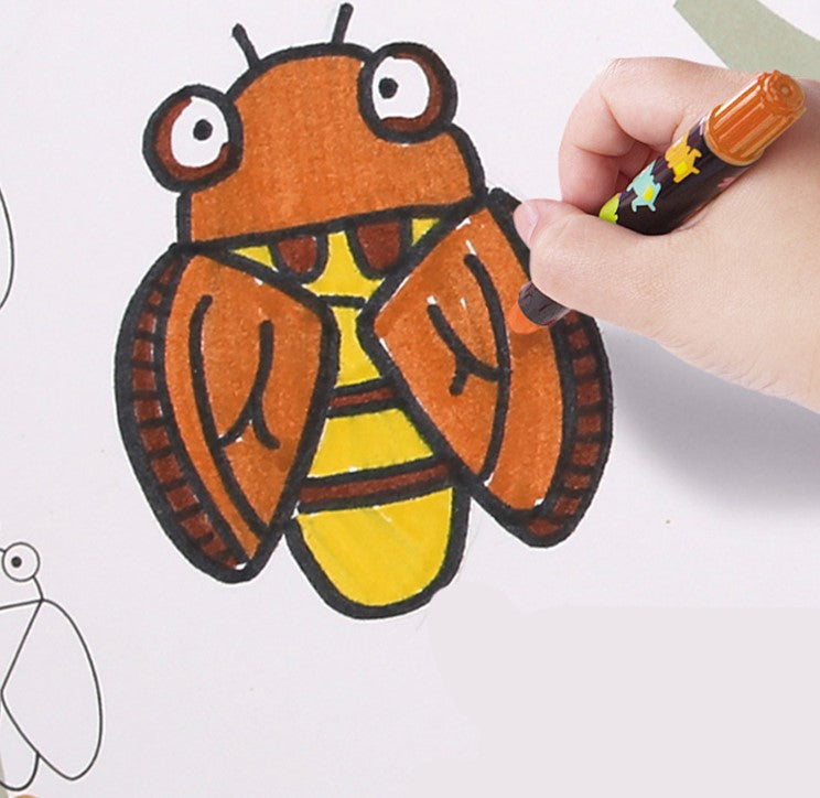 Jar Melo Step By Step Colouring Book Children's Book