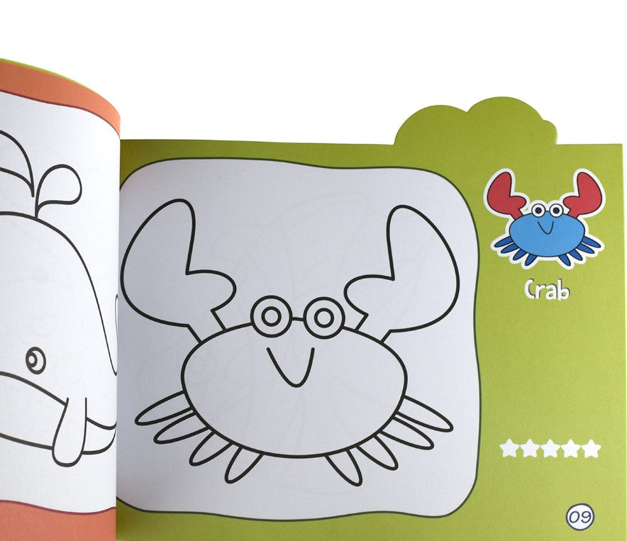 Jar Melo Step By Step Colouring Book Children's Book